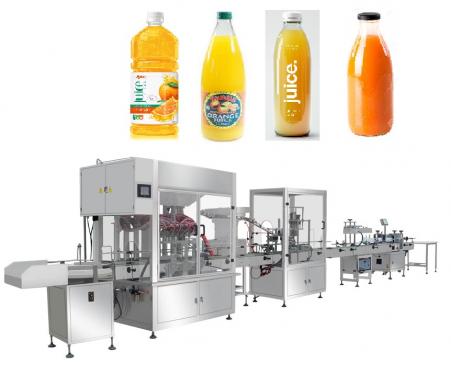 Juice beverage filling machine