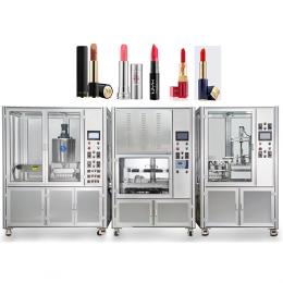 Lipstick filling line 10 nozzles